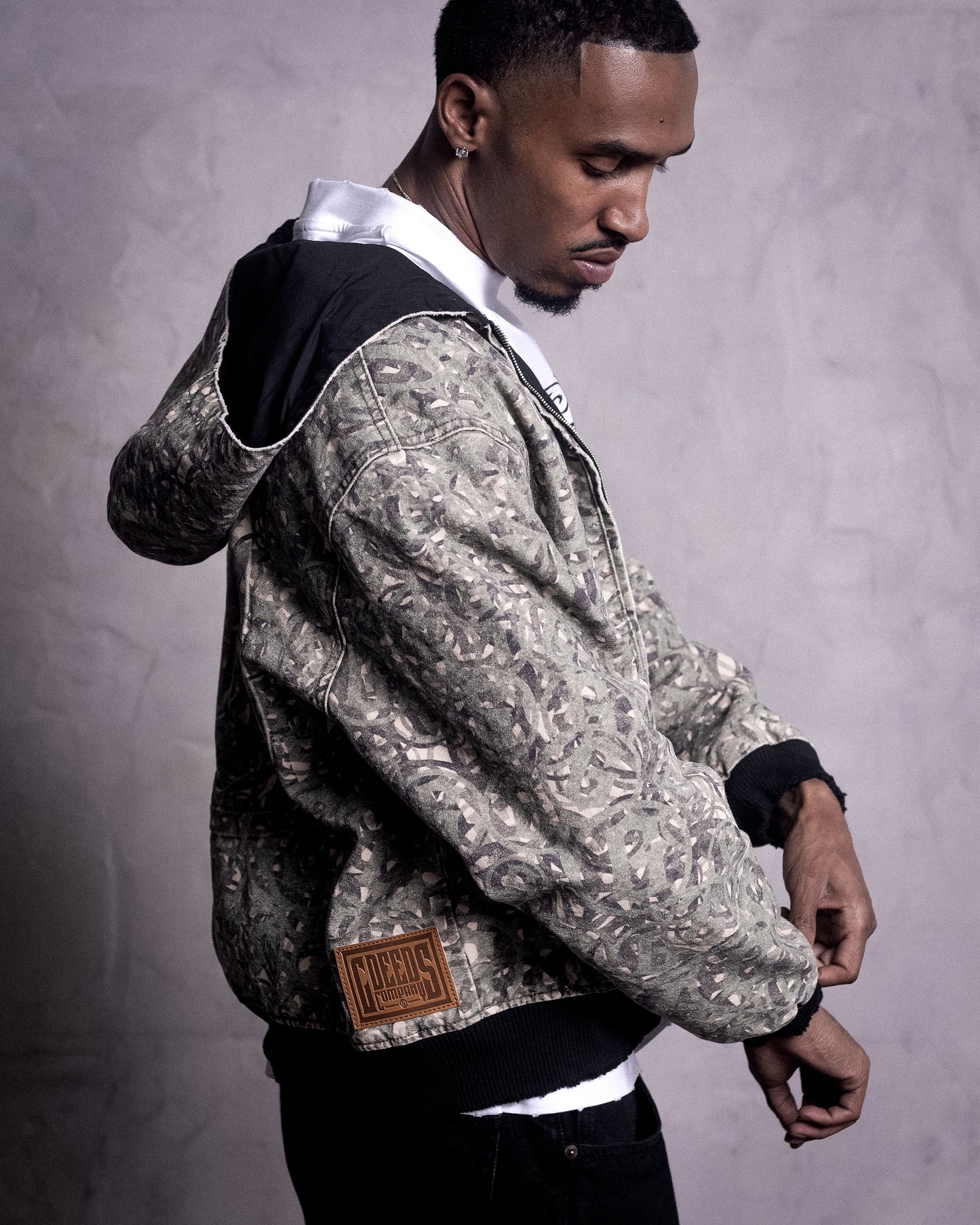 "Camo" Monogram Jacket