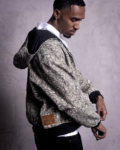 "Camo" Monogram Jacket
