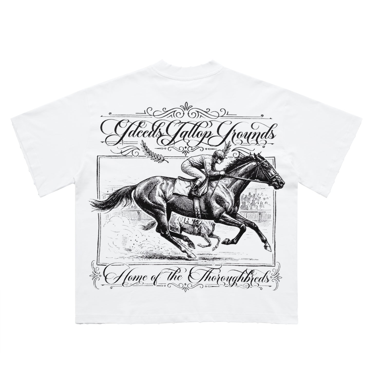 "Gdeeds Gallop Grounds" Tee
