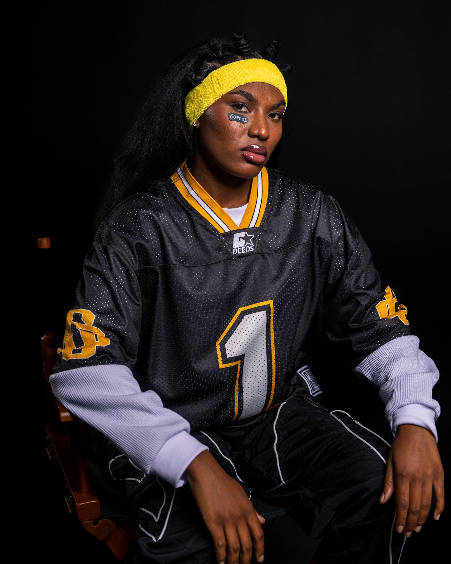 Black Steel Home "Practice" Jersey