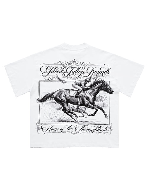 "Gdeeds Gallop Grounds" Tee